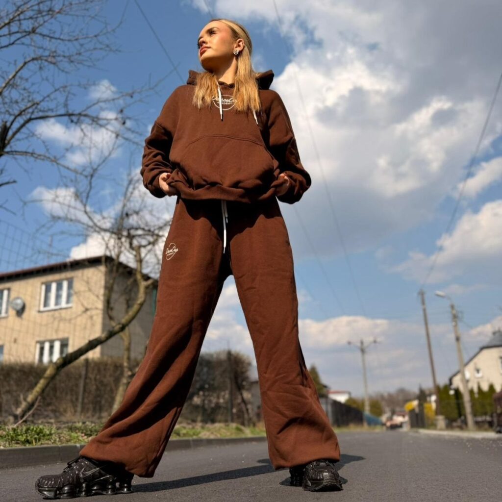 Spodnie Dresowe DanceCap - Brązowe